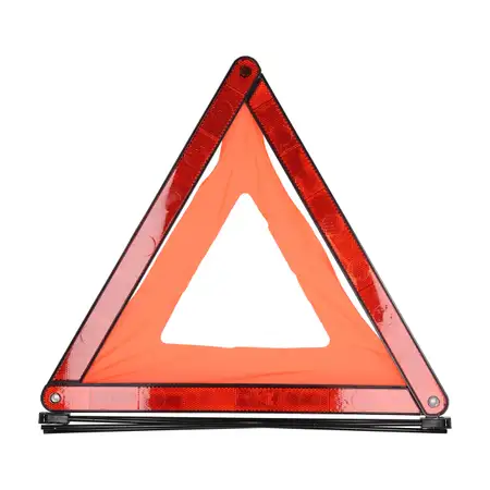 Euro PKW KFZ Warndreieck Notfalldreieck Pannendreieck ROT 430x45x27mm StVO ECE R27