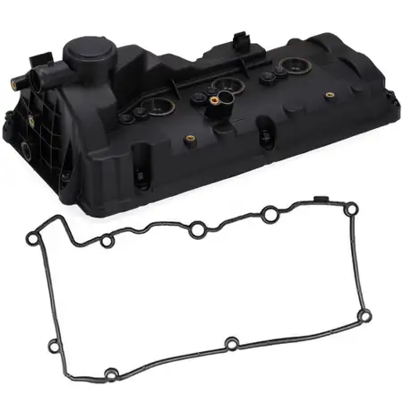 Ventildeckel + Dichtung f&uuml;r AUDI A4 B8 A5 8F A6 C7 A8 Q5 8RB VW Touareg 7P 3.0 TDI links