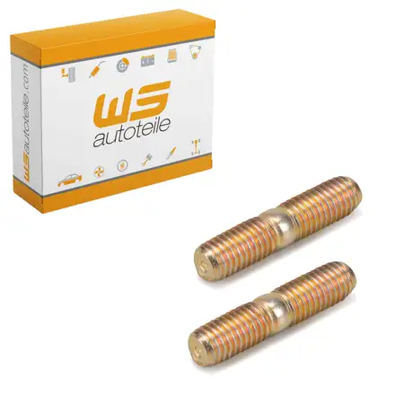 2x Stehbolzen W&auml;rmetauscher M8x20mm f&uuml;r PORSCHE 356 911 914 924 964 993 959 99906200602