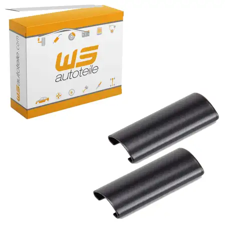 2x Abdeckung Zierrahmen Frontscheibe SCHWARZ f&uuml;r PORSCHE 911 959 9115419210170K