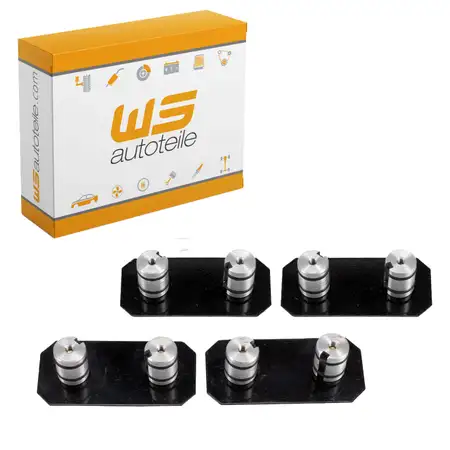 4x Bremstr&auml;gerplatte 34mm f&uuml;r PORSCHE 997 Turbo / GT2 / RS hinten 99735208602