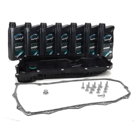 Getriebe&ouml;lwanne 8-Gang 7L WOLF Getriebe&ouml;l f&uuml;r AUDI RS6 C8 S7 RS7 SQ8 RSQ8 PORSCHE Cayenne