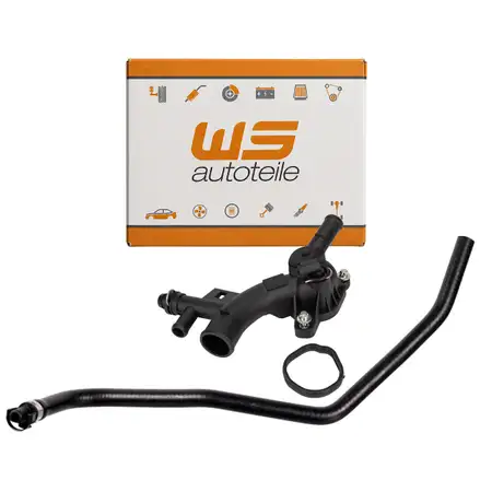K&uuml;hlmittelflansch + Sensor + K&uuml;hlerschlauch f&uuml;r OPEL Astra J Cascada Zafira Tourer C 1.4