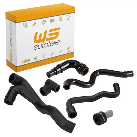 Schlauch Set Kurbelgeh&auml;use f&uuml;r VW Golf 4 AUDI A3 8L1 TT 8N Leon 1M Octavia 1 1.8 T / GTI
