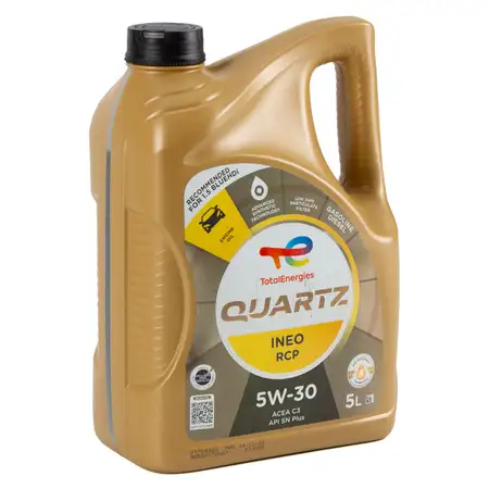 5L 5 Liter TOTAL QUARTZ INEO RCP 5W-30 Motor&ouml;l f&uuml;r Stellantis FPW9.55535/03 PSA B71 2290