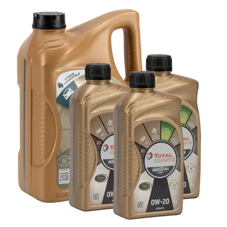 8L 8 Liter TOTAL Motor&ouml;l &Ouml;l QUARTZ INEO XTRA FIRST 0W-20 0W20 PSA B71 2010