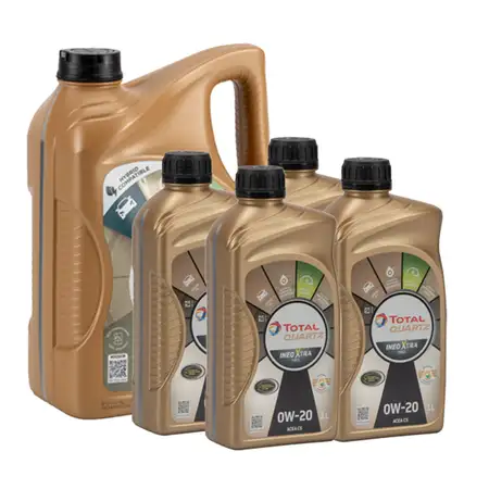 9L 9 Liter TOTAL Motor&ouml;l &Ouml;l QUARTZ INEO XTRA FIRST 0W-20 0W20 PSA B71 2010