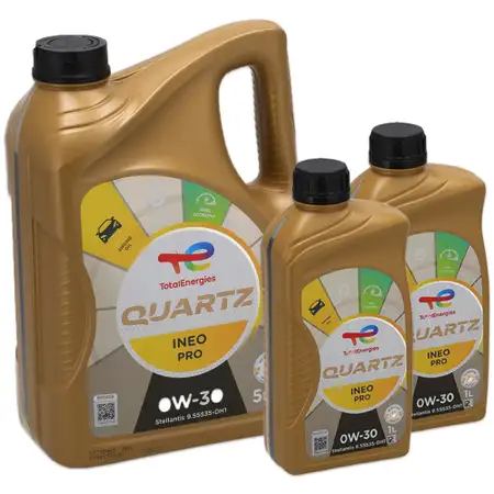7L 7 Liter TOTAL QUARTZ INEO PRO 0W-30 Motor&ouml;l Stellantis FPW9.55535-DH1