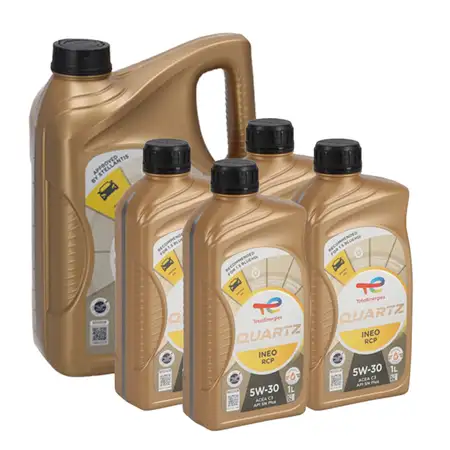 9L 9 Liter TOTAL QUARTZ INEO RCP 5W-30 Motor&ouml;l f&uuml;r Stellantis FPW9.55535/03 PSA B71 2290