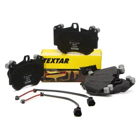 TEXTAR 2396101 Bremsbel&auml;ge + Wako f&uuml;r PORSCHE Cayenne (9PA) Turbo S 4.5 / 4.8 vorne