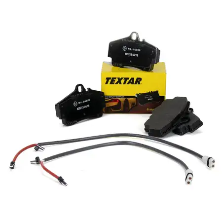 TEXTAR 2179203 Bremsbel&auml;ge + Wako f&uuml;r PORSCHE 996 3.4 Carrera 3.6 GT3 997 Carrera hinten