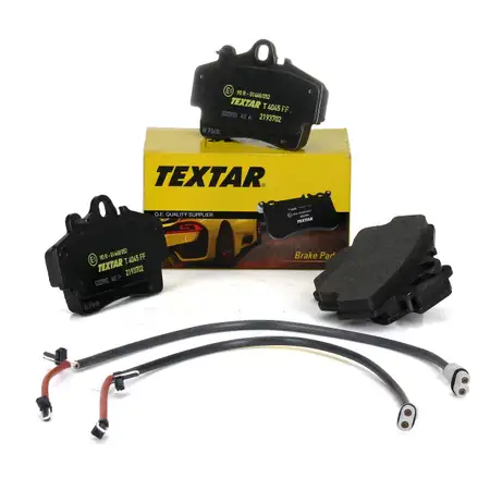TEXTAR 2193702 Bremsbel&auml;ge + Wako f&uuml;r PORSCHE Boxster (986) 2.5 + 2.7 vorne
