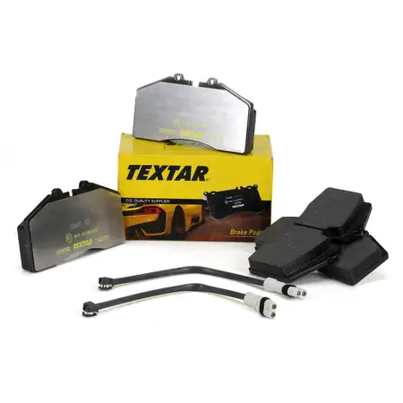 TEXTAR 2095302 Bremsbel&auml;ge + Wako f&uuml;r PORSCHE 928 5.0 S / S,S4 bis 12.1988 vorne