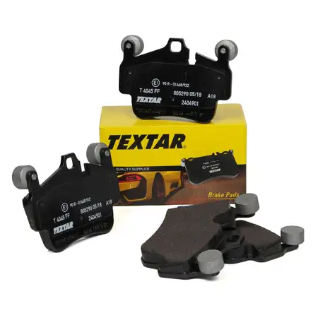 TEXTAR Bremsbel&auml;ge f&uuml;r PORSCHE 911 (997) vorne / hinten + Boxster Cayman (987) vorne