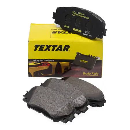 TEXTAR 2433601 Brake Pads for TOYOTA Auris E15, Verso S P12, and Yaris P13 (Front)