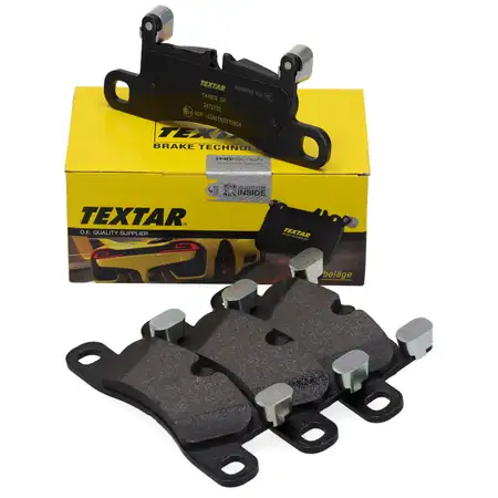 TEXTAR Bremsbel&auml;ge f&uuml;r PORSCHE Cayenne (92A) 3.6 / 4.8 GTS + 4.8 Turbo / S hinten