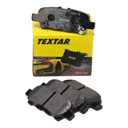 TEXTAR 2487101 Bremsbel&auml;ge Bremskl&ouml;tze f&uuml;r NISSAN Murano 2 SUZUKI Grand Vitara 2 hinten
