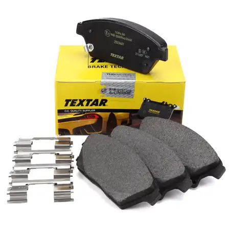 TEXTAR 2503401 Bremsbel&auml;ge f&uuml;r OPEL Ampera Astra J Mokka/10 Zafira C vorne 95530017