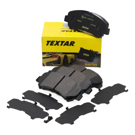 TEXTAR 2520201 Bremsbel&auml;ge f&uuml;r NISSAN Juke F15 Nismo Qashqai 1 J10 X-Trail 2 T31 vorne