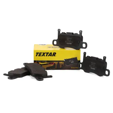 TEXTAR Bremsbel&auml;ge f&uuml;r PORSCHE 911 (991) 3.8 / 4.0 GT3 + Cayman (981) 3.8 GT4 hinten