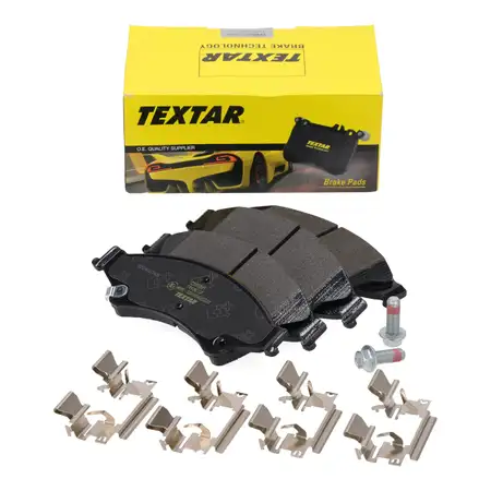 TEXTAR 2563201 Bremsbel&auml;ge Bremskl&ouml;tze f&uuml;r FORD Ranger TKE/Crew VW Amarok T1 vorne