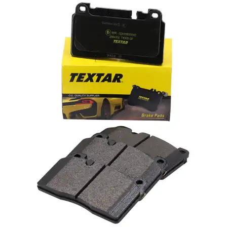 TEXTAR 2564302 Bremsbel&auml;ge Bremsbelagsatz Bremskl&ouml;tze f&uuml;r AUDI Q5 SQ5 8RB PR-1LB/1LE vorne