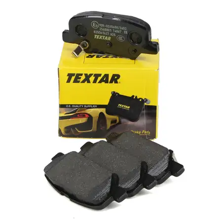 TEXTAR 2568801 Bremsbel&auml;ge f&uuml;r MAZDA 6 GJ GL MITSUBISHI ASX Outlander 2 hinten