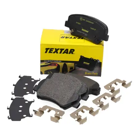 TEXTAR 2570801 Bremsbel&auml;ge Bremskl&ouml;tze f&uuml;r HYUNDAI I30 GD KIA Cee'D JD CD 15 Zoll vorne