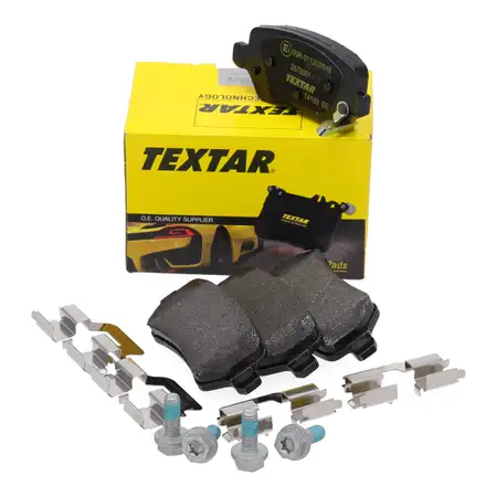TEXTAR 2578001 Bremsbel&auml;ge f&uuml;r KIA Cee'D JD mit 262mm ohne elektr. Feststellbremse hinten