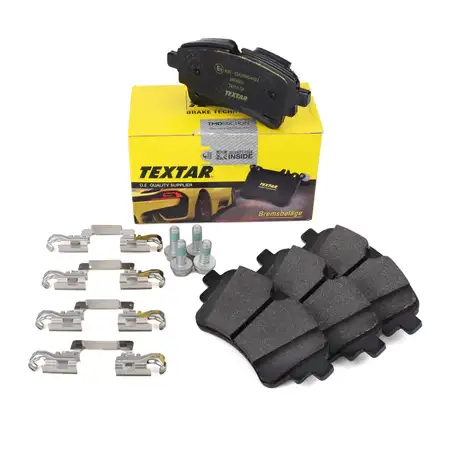 TEXTAR 2626501 Bremsbel&auml;ge f&uuml;r AUDI A4 B9 A6 C8 C9 Q5 FYB GUB A5 F5 VW Touareg CR7 hinten