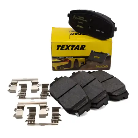 TEXTAR 2649301 Bremsbelagsatz f&uuml;r HYUNDAI Ioniq 5 6 KIA EV6 Sportage 5 vorne