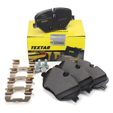 TEXTAR 2669501 Bremsbel&auml;ge f&uuml;r BMW 2er Active Tourer U06 5er G60 X1 U11 vorne 34106897141