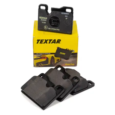 TEXTAR 2048203 Bremsbel&auml;ge f&uuml;r PORSCHE 924 2.0 2.5 928 4.5 4.7 944 2.5 2.7 vorne hinten