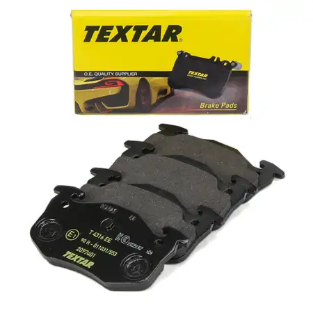 TEXTAR 2097401 Bremsbel&auml;ge Bremsbelagsatz f&uuml;r CITROEN PEUGEOT RENAULT hinten