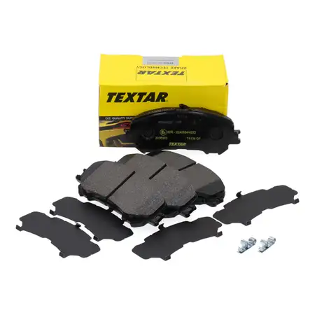 TEXTAR 2206503 Bremsbel&auml;ge Bremskl&ouml;tze f&uuml;r NISSAN X-Trail 3 T32 RENAULT Koleos 2 HC_ vorne