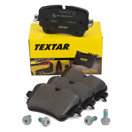 TEXTAR 2230701 Bremsbel&auml;ge f&uuml;r AUDI A6 C8 A7 4K A8 4H 4N Q7 Q8 4M VW Touareg CR hinten