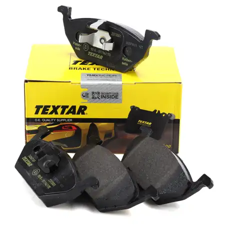 TEXTAR 2313001 Bremsbel&auml;ge f&uuml;r AUDI A1 A3 8L1 VW Bora Fox Golf 4 Polo UP vorne
