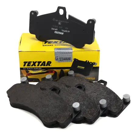 TEXTAR Bremsbel&auml;ge f&uuml;r PORSCHE 911 (996) 3.6 GT2 + 911 (997) 3.6 GT3 + Turbo vorne