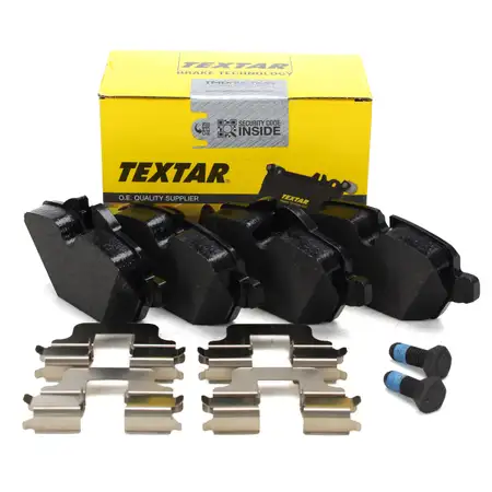 TEXTAR 2362303 Bremsbel&auml;ge f&uuml;r BMW 1er E81 E82 E87 3er E90 E92 hinten 34216788183