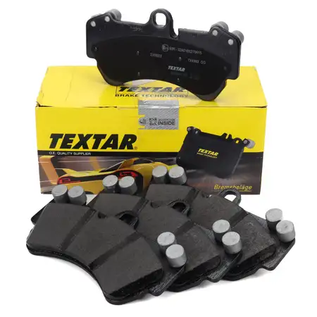 TEXTAR Bremsbel&auml;ge f&uuml;r PORSCHE Cayenne (9PA) PR-1LK + VW Touareg (7L) PR-1LC vorne