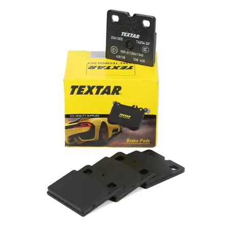 TEXTAR 2061005 Bremsbel&auml;ge f&uuml;r AUDI R8 42 4S TESLA Model S 5YJS 10 5YJX hinten