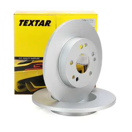 TEXTAR Bremsscheiben Satz &Oslash; 284mm f&uuml;r MERCEDES 124 E-Klasse W124 vorne 124421131264