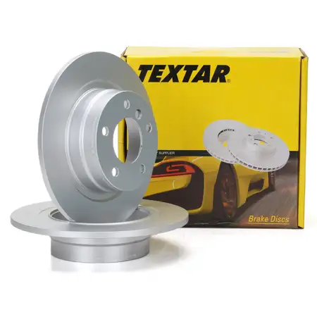TEXTAR 92133103 Bremsscheiben Satz f&uuml;r BMW 1er E81 E87 3er E90 E92 ohne M-Technik hinten