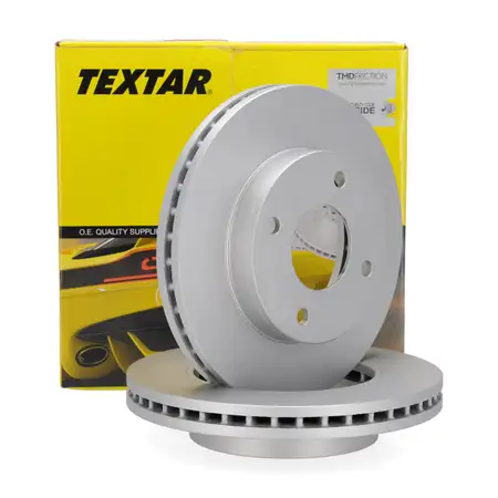TEXTAR 92253103 Bremsscheiben Satz f&uuml;r NISSAN Evalia Bus NV200 Kasten vorne