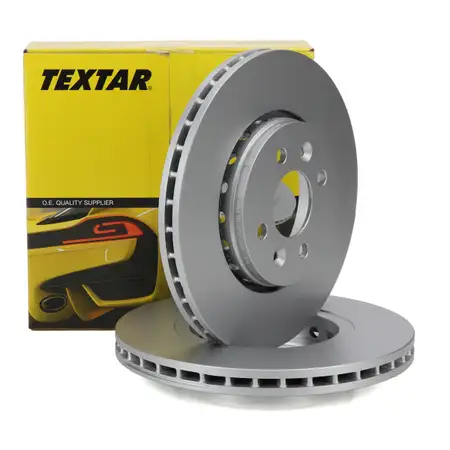 TEXTAR 92254603 Bremsscheiben Satz f&uuml;r RENAULT Clio Captur Kangoo Laguna Megane vorne