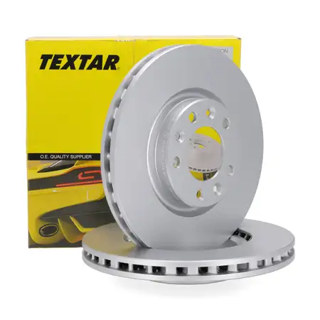 TEXTAR 92267203 Bremsscheiben Satz f&uuml;r CITROEN Berlingo FIAT Doblo OPEL PEUGEOT vorne