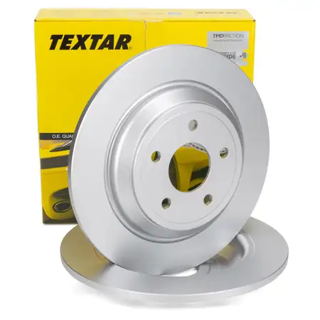 TEXTAR 92292403 Brake Disc Set for FORD Focus 3 (MK3) and 4 (MK4), Kuga 3 (MK3) &ndash; Rear