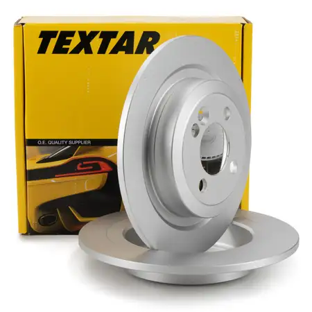 TEXTAR 92234003 Bremsscheiben Satz f&uuml;r MINI R56 R55 R57 R58 R59 John Cooper Works hinten