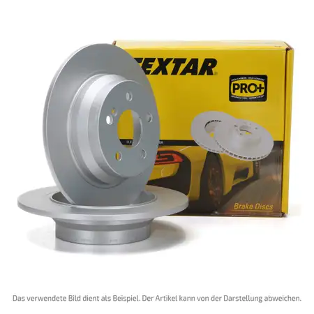 TEXTAR 92071605 Bremsscheiben Satz f&uuml;r AUDI A4 B5 1.6 1.9 TDI PR-1LA bis Fgst. vorne