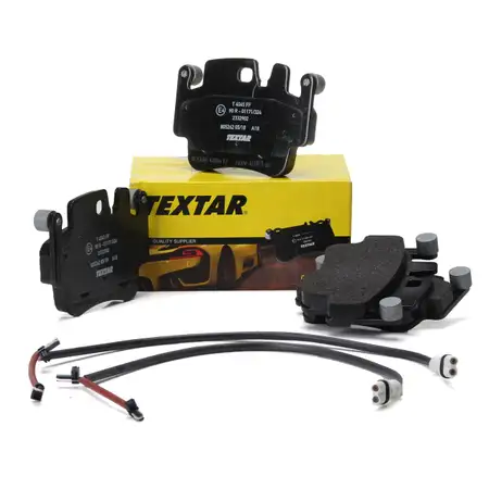 TEXTAR 2332902 Bremsbel&auml;ge + Wako f&uuml;r PORSCHE 996 Boxster (986) S 3.2 vorne / hinten